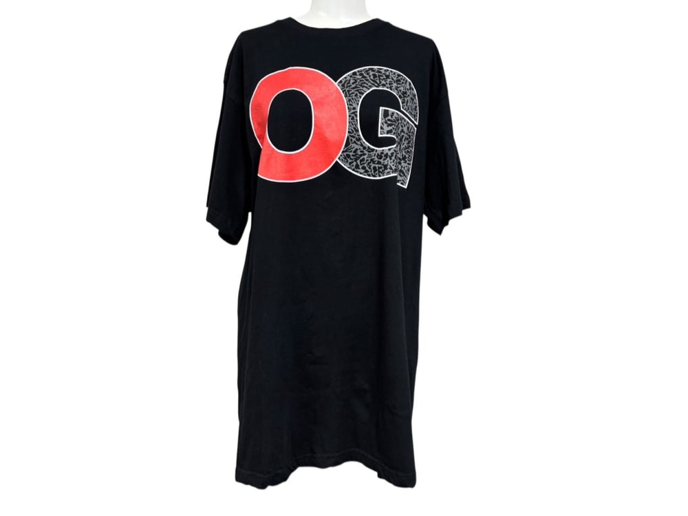 streetz watching ストリートイズウォッチング G-RAP 希少 HIPHOP 半袖Ｔシャツ コットン ブラック サイズL 美品 中古 4b005517