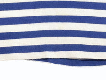 Load image into Gallery viewer, PLAY COMME des GARCONS KIDS プレイ コムデギャルソンキッズ BORDER LS TEE 長袖Tシャツ ホワイト ブルー 中古 4b005531