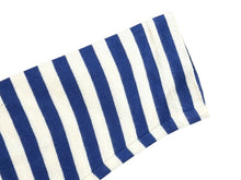 Load image into Gallery viewer, PLAY COMME des GARCONS KIDS プレイ コムデギャルソンキッズ BORDER LS TEE 長袖Tシャツ ホワイト ブルー 中古 4b005531