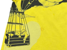 画像をギャラリービューアに読み込む, LOUIS VUITTON ルイヴィトン 気球デザイン キッズＴシャツ RM111K MSJR99JE9 イタリア製 希少 コットン イエロー サイズ4 美品 中古 4b005533