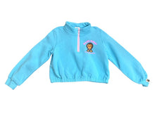 画像をギャラリービューアに読み込む, A BATHING APE ア ベイシング エイプ BABY MILO ベビー マイロ HALF ZIP SWEATSHIRT K ハーフジップ スウェットシャツ K 中古 4b005534