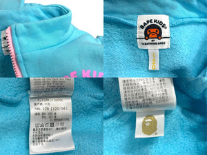 A BATHING APE ア ベイシング エイプ BABY MILO ベビー マイロ HALF ZIP SWEATSHIRT K ハーフジップ スウェットシャツ K 中古 4b005534