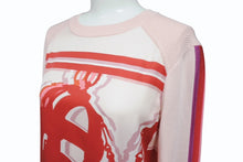 画像をギャラリービューアに読み込む, 極美品 HERMES エルメス ワンピース ニット ピンク レッド シルク コットン 34 (XS相当) 中古 4b005538