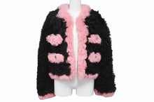 画像をギャラリービューアに読み込む, 極美品 CHANEL シャネル ラムファージャケット ココマーク 2021 ピンク ブラック サイズ34 P71634C63182 中古 4b005543