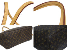 画像をギャラリービューアに読み込む, 極美品 LOUIS VUITTON ルイヴィトン ネヴァーフルGM トートバッグ M40992 モノグラム キャンバス ブラウン 中古 4b005546