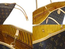 画像をギャラリービューアに読み込む, 極美品 LOUIS VUITTON ルイヴィトン ネヴァーフルGM トートバッグ M40992 モノグラム キャンバス ブラウン 中古 4b005546
