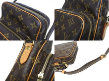 画像をギャラリービューアに読み込む, LOUIS VUITTON ルイヴィトン アマゾン ショルダーバッグ モノグラム M45236 ブラウン ゴールド金具 美品 中古 4b005547