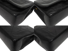 画像をギャラリービューアに読み込む, CHANEL シャネル マトラッセ25 ダイアナ Sフラップ Sチェーンショルダーバッグ 7番台 ココマーク ラムスキン ブラック 美品 中古 4b005549