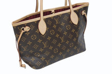 画像をギャラリービューアに読み込む, 新品同様 新型 LOUIS VUITTON ルイヴィトン ネヴァーフルPM トートバッグ M41245 ブラウン ピヴォワンヌ 中古 4b005553