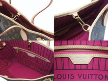 画像をギャラリービューアに読み込む, 新品同様 新型 LOUIS VUITTON ルイヴィトン ネヴァーフルPM トートバッグ M41245 ブラウン ピヴォワンヌ 中古 4b005553