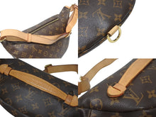 画像をギャラリービューアに読み込む, LOUIS VUITTON ルイヴィトン ボディバッグ M43644 バムバッグ ブラウン モノグラムキャンバス 美品 中古 4b005557