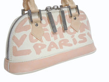 Load image into Gallery viewer, LOUIS VUITTON ルイヴィトン ハンドバッグ モノグラム グラフィティ アルマPM オリゾンタル ベージュ M92178 美品 中古 4b005562