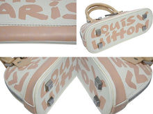 Load image into Gallery viewer, LOUIS VUITTON ルイヴィトン ハンドバッグ モノグラム グラフィティ アルマPM オリゾンタル ベージュ M92178 美品 中古 4b005562