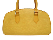 Load image into Gallery viewer, LOUIS VUITTON ルイヴィトン ジャスミン エピ ハンドバッグ M52089ゴールド金具 タッシリ イエロー 美品 中古 4b005566