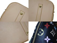 Load image into Gallery viewer, 極美品 LOUIS VUITTON ルイヴィトン 村上隆 アルマGM ハンドバッグ M40442 モノグラム マルチカラー ブラック 中古 4b005572