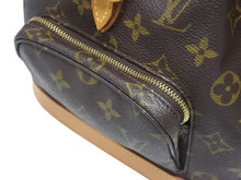 画像をギャラリービューアに読み込む, 極美品 LOUIS VUITTON ルイヴィトン ミニモンスリ リュック バックパック M51137 モノグラム ブラウン 中古 4b005578