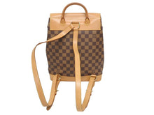 画像をギャラリービューアに読み込む, LOUIS VUITTON ルイヴィトン ダミエ アルルカン リュック 100周年記念限定 N99038 ダミエキャンバス 美品 中古 4b005580