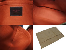 Load image into Gallery viewer, 極美品 LOUIS VUITTON ルイヴィトン ダミエ エベヌ サリア ミニ ハンドバッグ N51286 PVC レザー ブラウン ロゴ 手持ち 鞄 美品 中古 4b000102