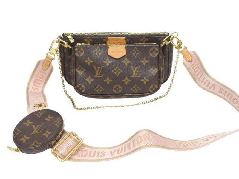極美品 LOUIS VUITTON ルイヴィトン ミュルティ ポシェット アクセ