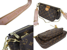 画像をギャラリービューアに読み込む, 極美品 LOUIS VUITTON ルイヴィトン ミュルティ ポシェット アクセソワール ショルダーバッグ M44840 モノグラム 中古 4b005583