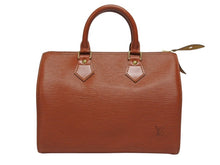 Load image into Gallery viewer, LOUIS VUITTON ルイヴィトン スピーディ25 ハンドバッグ ミニボストンバッグ エピレザー M43013 ブラウン 美品 中古 4b005586