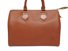 Load image into Gallery viewer, LOUIS VUITTON ルイヴィトン スピーディ25 ハンドバッグ ミニボストンバッグ エピレザー M43013 ブラウン 美品 中古 4b005586