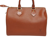 Load image into Gallery viewer, LOUIS VUITTON ルイヴィトン スピーディ25 ハンドバッグ ミニボストンバッグ エピレザー M43013 ブラウン 美品 中古 4b005586