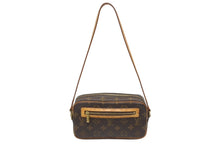 画像をギャラリービューアに読み込む, LOUIS VUITTON ルイヴィトン ポシェットシテ ワンショルダーバッグ M51183 モノグラムキャンバス レザー ブラウン 美品 中古 4b005588
