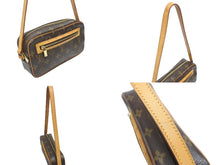 画像をギャラリービューアに読み込む, LOUIS VUITTON ルイヴィトン ポシェットシテ ワンショルダーバッグ M51183 モノグラムキャンバス レザー ブラウン 美品 中古 4b005588