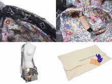 画像をギャラリービューアに読み込む, 新品同様 LOUISVUITTON ルイヴィトン パッチワーク ポスティ メッセンジャーバッグ M95375 モノグラムデニム グレー 中古 4b005595
