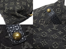 Load image into Gallery viewer, LOUIS VUITTON ルイヴィトン ネオカヴィ GM ハンドバッグ M95352 モノグラムデニム ブラック レザー ゴールド金具 美品 中古 4b005596