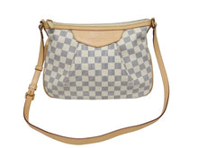 画像をギャラリービューアに読み込む, 新品同様 LOUIS VUITTON ルイヴィトン シラクーサPM ショルダーバッグ N41113 ダミエアズールキャンバス ホワイト ベージュ 中古 4b005597