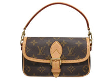 画像をギャラリービューアに読み込む, 極美品 LOUIS VUITTON ルイヴィトン ナノディアンヌ 2WAY ショルダーバッグ ハンドバッグ モノグラム M83298 モノグラム ブラウン 中古 4b005600