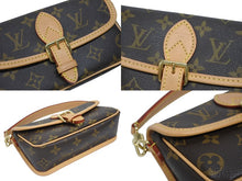 画像をギャラリービューアに読み込む, 極美品 LOUIS VUITTON ルイヴィトン ナノディアンヌ 2WAY ショルダーバッグ ハンドバッグ モノグラム M83298 モノグラム ブラウン 中古 4b005600