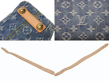 画像をギャラリービューアに読み込む, 極美品 LOUIS VUITTON ルイヴィトン モノグラムデニム バギーPM ショルダーバッグ ワンショルダー M95049 インディゴブルー 中古 4b005612