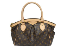 Load image into Gallery viewer, 新品同様 LOUIS VUITTON ルイヴィトン ティヴォリPM ハンドバッグ M40143 モノグラム PVC レザー ブラウン ゴールド金具 中古 4b005616
