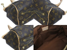 Load image into Gallery viewer, 新品同様 LOUIS VUITTON ルイヴィトン ティヴォリPM ハンドバッグ M40143 モノグラム PVC レザー ブラウン ゴールド金具 中古 4b005616