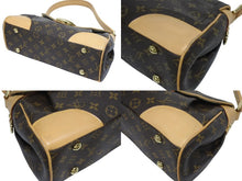 画像をギャラリービューアに読み込む, 極美品 LOUIS VUITTON ルイヴィトン モノグラム ビバリーMM ショルダーバッグ M40121 モノグラム ゴールド金具 中古 4b005617