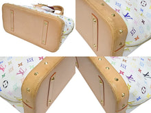 Load image into Gallery viewer, LOUIS VUITTON ルイヴィトン 村上隆 アルマGM ハンドバッグ M40441 モノグラム マルチカラー ホワイト 美品 中古 4b005618