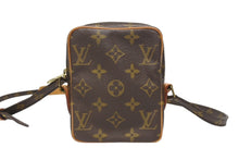 画像をギャラリービューアに読み込む, LOUIS VUITTON ルイヴィトン ミニダヌーブ ショルダーバッグ M45268 ブラウン モノグラム PVC レザー 美品 中古 4b005619