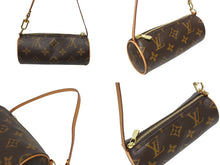 Load image into Gallery viewer, LOUIS VUITTON ルイヴィトン パピヨン30 ハンドバッグ M51385 筒型 モノグラムキャンバス ブラウン 美品 中古 4b005620