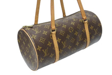 Load image into Gallery viewer, LOUIS VUITTON ルイヴィトン パピヨン30 ハンドバッグ M51385 筒型 モノグラムキャンバス ブラウン 美品 中古 4b005620