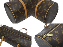 Load image into Gallery viewer, LOUIS VUITTON ルイヴィトン パピヨン30 ハンドバッグ M51385 筒型 モノグラムキャンバス ブラウン 美品 中古 4b005620