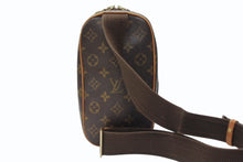 画像をギャラリービューアに読み込む, LOUIS VUITTON ルイヴィトン モノグラム ポシェット ガンジュ ボディバッグ M51870 ブラウン 美品 中古 4b005622