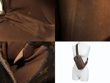 画像をギャラリービューアに読み込む, LOUIS VUITTON ルイヴィトン モノグラム ポシェット ガンジュ ボディバッグ M51870 ブラウン 美品 中古 4b005622