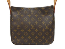 画像をギャラリービューアに読み込む, LOUIS VUITTON ルイヴィトン ルーピングMM ワンショルダーバッグ M51146 モノグラム PVC レザー ブラウン ゴールド金具 美品 中古 4b005627