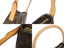 画像をギャラリービューアに読み込む, LOUIS VUITTON ルイヴィトン ルーピングMM ワンショルダーバッグ M51146 モノグラム PVC レザー ブラウン ゴールド金具 美品 中古 4b005627