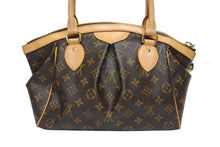 Load image into Gallery viewer, 極美品 LOUIS VUITTON ルイヴィトン ティヴォリPM ハンドバッグ M40143 モノグラム PVC レザー ブラウン ゴールド金具 中古 4b005629