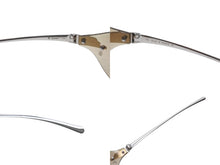画像をギャラリービューアに読み込む, 極美品 CARTIER カルティエ メガネ リムレス ブラウン サングラス シルバー金具 メタル プラスチック 中古 4b005631