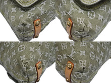 画像をギャラリービューアに読み込む, 極美品 LOUIS VUITTON ルイヴィトン バギーGM ワンショルダーバッグ M95211 モノグラム デニム カーキ ゴールド金具 中古 4b005632